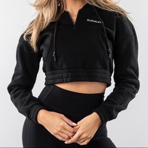 EUC Alphalete Capital Crop Hoodie